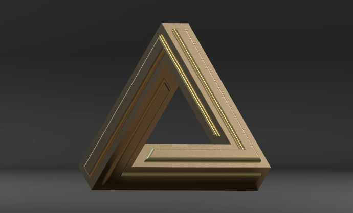 CAD Penrose Triangle